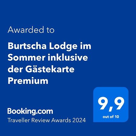 Burtscha Lodge Bürserberg Esterno foto